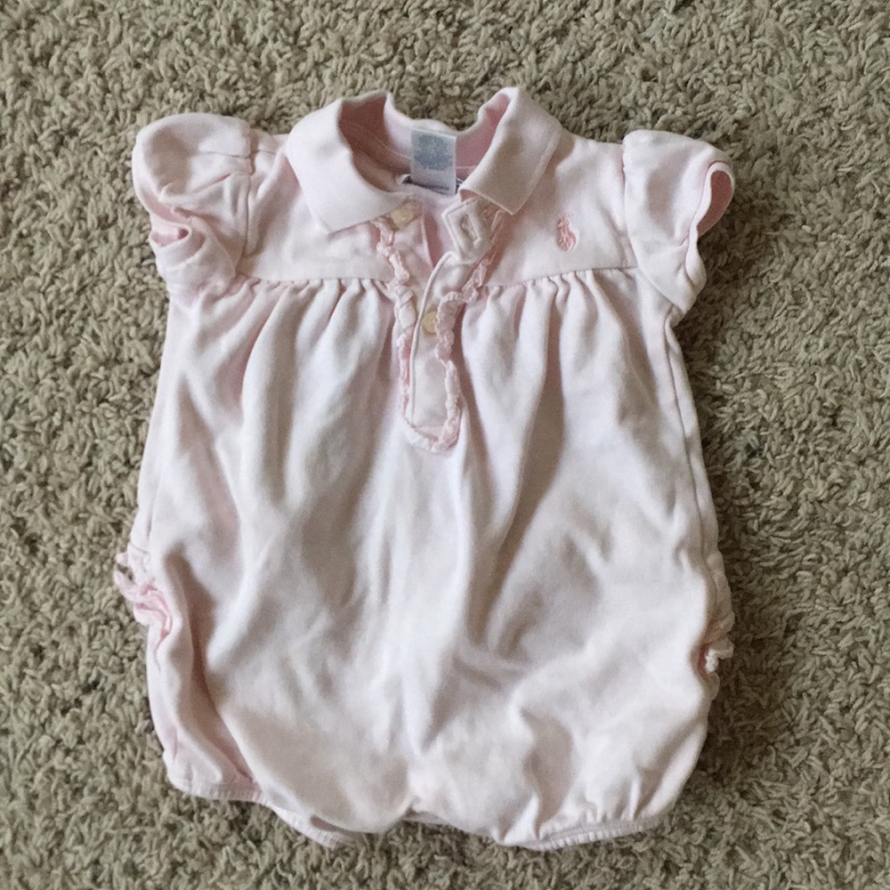 Ruffled romper